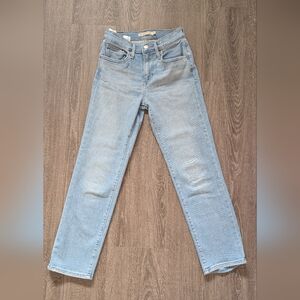 Levi's High Rise Blue Jeans Classic Style